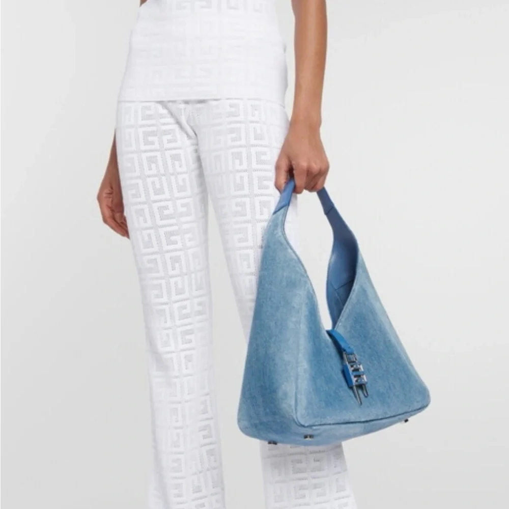 NWT Givenchy Denim Hobo Bag